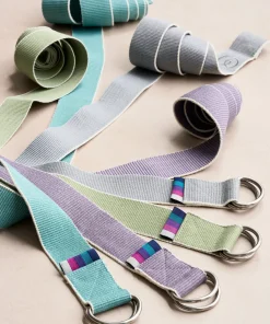 Yogamatters Organic Cotton Chambray D-ring Yoga Belt - Pack of 20