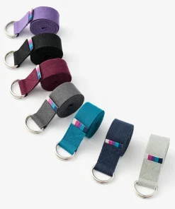 Yogamatters Organic Cotton D-ring Yoga Belt - Box of 20