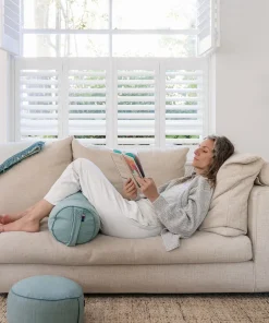 Yogamatters Organic Cotton Chambray Meditation Cushion