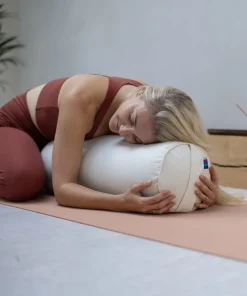 Yogamatters Organic Cotton Chambray Buckwheat Bolster - Box of 4