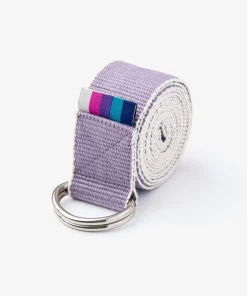 Yogamatters Organic Cotton Chambray D-ring Yoga Belt