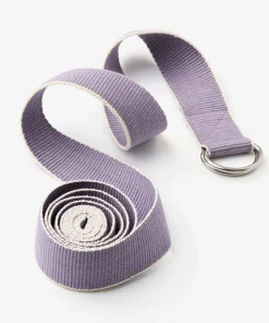 Yogamatters Organic Cotton Chambray D-ring Yoga Belt