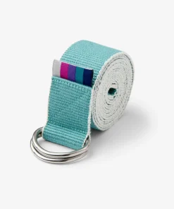 Yogamatters Organic Cotton Chambray D-ring Yoga Belt