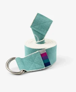 Yogamatters Organic Cotton Chambray D-ring Yoga Belt