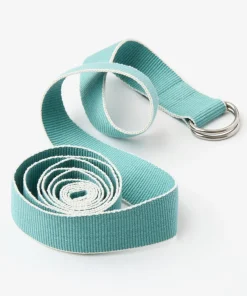 Yogamatters Organic Cotton Chambray D-ring Yoga Belt