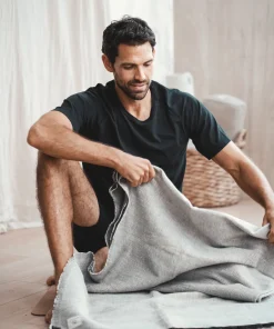 Yogamatters Organic Cotton Chambray Yoga Blanket