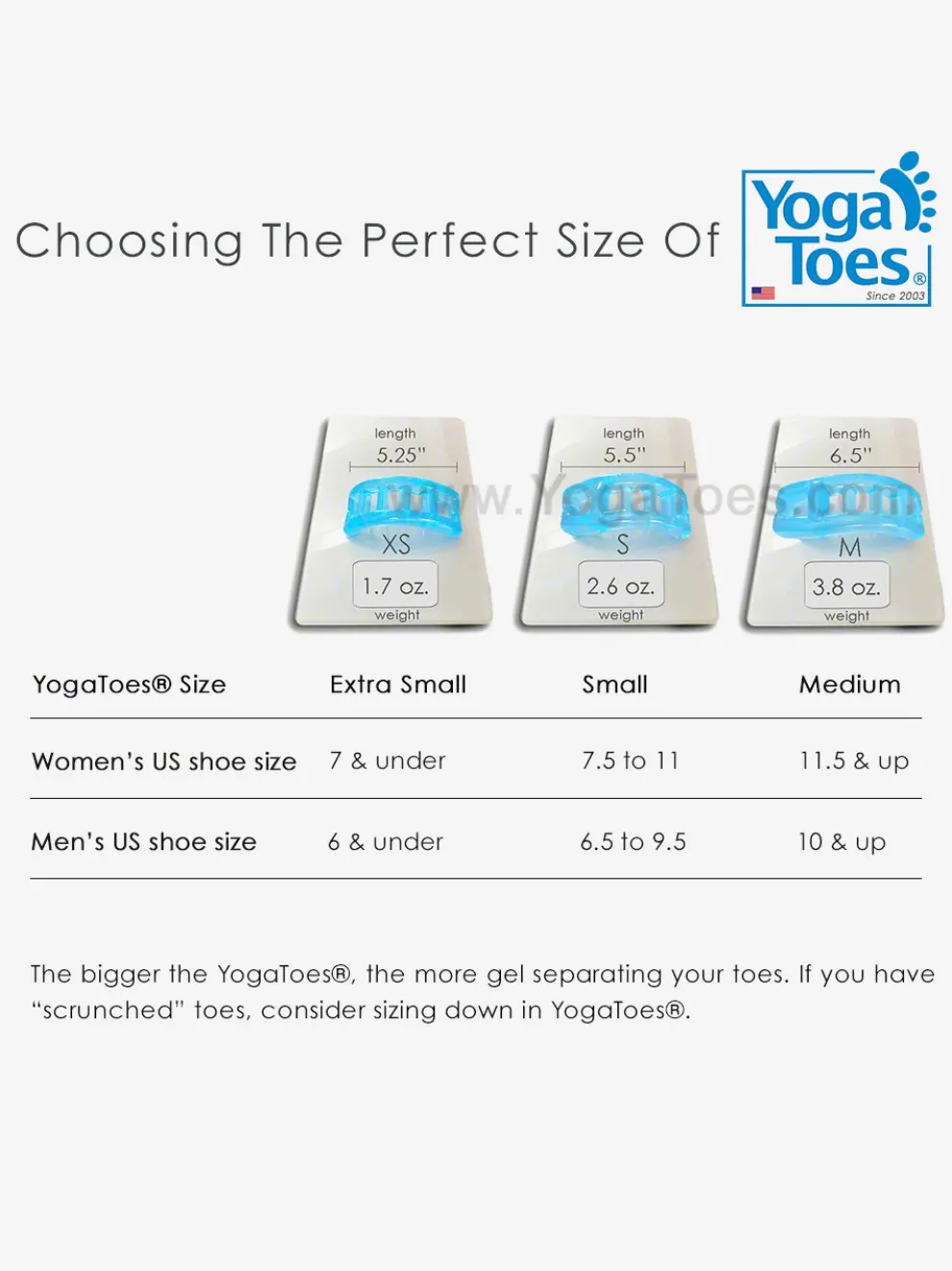 YogaToes Classics for Women